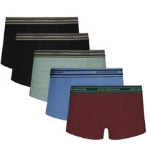 Kit 5 Cuecas Sunga Lupo Algodão Original Confortavel Qualidade Extrema