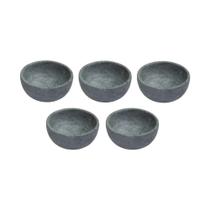 Kit 5 Cumbucas CPS150E5INDSJ para Caldo e Sopa Pedra Sabao 150ML Cozinha Industria Sao Jose