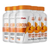 Kit 5 Curcum ClinicMais 30 Cápsulas