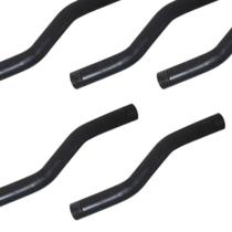 Kit 5 curva 3/4" s pvc rosca preta