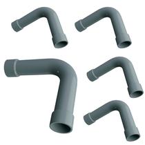 KIT 5 Curva Em Pvc 90 Para Eletroduto 3/4 Cinza Condulete KIT 5 Curva Em Pvc 90 Para Eletroduto 3/4 Cinza Condulete