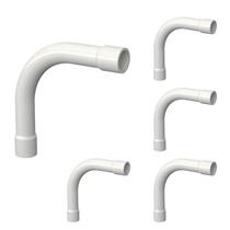 KIT 5 Curva Longa 90 Para Eletroduto 1" Condulete Com Bolsa KIT 5 Curva Longa 90 Para Eletroduto 1" Condulete Com Bolsa