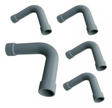 Kit 5 Curva Soldável 90 C/ Bolsa Pvc Para Eletroduto 3/4''