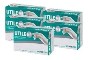 Kit 5 Cxs Luva Não Cirúrgica Látex com Pó c/ Tam G 100 Unids