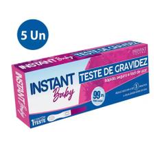 Kit 5 De Gravidez Instant Baby One Step Prevent Pharma