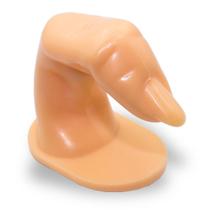 Kit 5 Dedos Postiços Treino Manicure Unhas Gel Acrigel Fibra