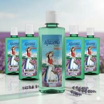 Kit 5 Deo Colonia Perfume Alfazema Halley 500ml Limpeza Espiritual