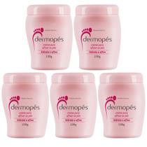 Kit 5 Dermopés Creme Para Afinar os Pés (rosa)