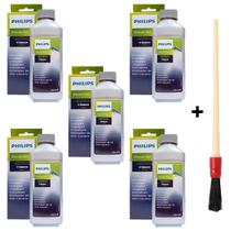 Kit 5 Descalcificante 250ml + Pincel Limpeza Máquinas Saeco Kit 5 Descalcificante 250ml + Pincel Limpeza Máquinas Saeco