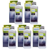 Kit 5 Descalcificante P/ Máquinas Café Philips Saeco 250ml