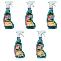Kit 5 desengordurante limpeza pesada multiuso spray allchem 500ml