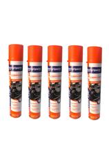 Kit 5 Desengripantes Lubrificantes Spray Orange 250ml/120g