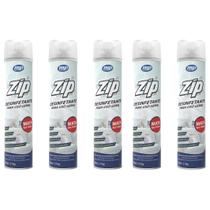 Kit 5 desinfetante uso geral casa e pet elimina 99% bacterias e virus spray zip 350ml my place