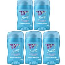 Kit 5 Desodorante Barra Secret 45G PH Balanceado Lavender Kit 5 Desodorante Barra Secret 45G PH Balanceado Lavender