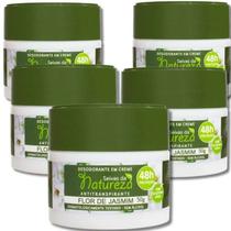 Kit 5 Desodorante Creme Flor De Jasmim 50g Kit 5 Desodorante Creme Flor De Jasmim 50g