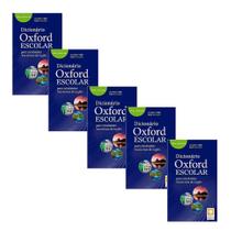 Kit 5 Dicionario Oxford Escolar Para Estudantes Brasileiros de Ingles