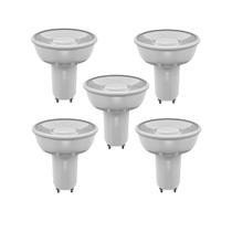 Kit 5 dicroica gu10 led 4,5w 4000k 127v/220v luminatti
