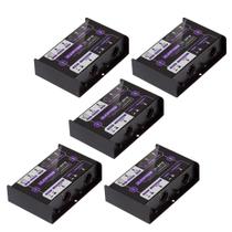 Kit 5 direct box passivo duplo waldman di-2ps 2 canais
