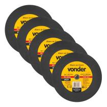 Kit 5 Disco De Corte Para Metal 14 Polegadas Dcv - Vonder