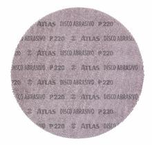 Kit 5 disco lixa abrasivo telado 225mm - grão 240 - atlas Kit 5 disco lixa abrasivo telado 225mm - grão 240 - atlas