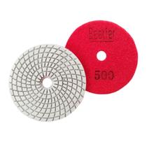 Kit 5 Disco Lixa Diamantada Brilho D'agua 4 Pol Grão 500