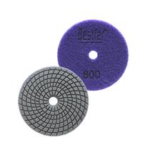 Kit 5 Disco Lixa Diamantada Brilho D'agua 4 Pol Grão 800