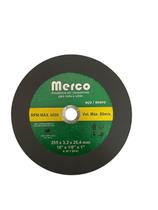 Kit 5 discos abrasivos de corte 10 (255mm x 3,0mm) merco