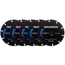 Kit 5 Discos De Corte Para Madeira 110MM Tungstênio GAMMA