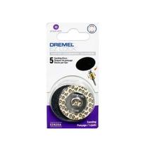 Kit 5 Discos De Lixa 1/8'' Gr. 60 Ez-lock Ez411sa - Dremel 2615E411AD Kit 5 Discos De Lixa 1/8'' Gr. 60 Ez-lock Ez411sa - Dremel 2615E411AD