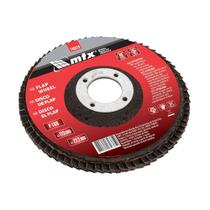 Kit 5 Discos de Lixa Flap 115x22,2mm Grão 100 Mtx