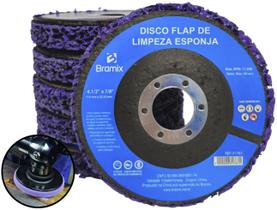 Kit 5 Discos Desbaste Limpeza Removedor Polidor Tinta Fundo Ferrugem Verniz Para Madeira Concreto 115mm Kit 5 Discos Desbaste Limpeza Removedor Polidor Tinta Fundo Ferrugem Verniz Para Madeira Concreto 115mm