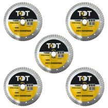 Kit 5 Discos Diamantado 7" Turbo - Thunder Tools Kit 5 Discos Diamantado 7" Turbo - Thunder Tools