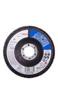 KIT 5 DISCOS FLAP COM ABA MARROM X421 Ø115mm G40 2608619906 KIT 5 DISCOS FLAP COM ABA MARROM X421 Ø115mm G40 2608619906