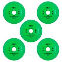 Kit 5 Discos Para Cortar Vidro 110mm Lâmina Fina 1mm Elite