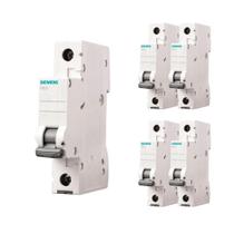Kit 5 Disjuntor Interruptor Unipolar 1P Curva B 32A Siemens