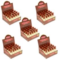 Kit 5 Display Protetor Labial Rollon Manteiga Cacau Própolis