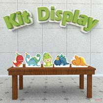 Kit 5 Displays De Mesa Dino Mite Dinossauro Baby Cute