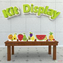 Kit 5 Displays De Mesa Frutas- IMPAKTO VISUAL Kit 5 Displays De Mesa Frutas- IMPAKTO VISUAL
