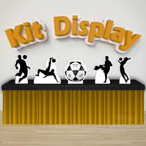 Kit 5 Displays De Mesa Futvolei - IMPAKTO VISUAL Kit 5 Displays De Mesa Futvolei - IMPAKTO VISUAL