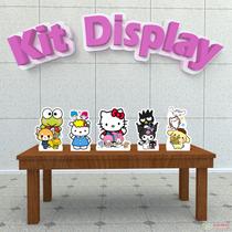Kit 5 Displays De Mesa Hello Kit e Seus Amigos Kit 5 Displays De Mesa Hello Kit e Seus Amigos