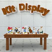 Kit 5 Displays De Mesa Pica Pau- IMPAKTO VISUAL