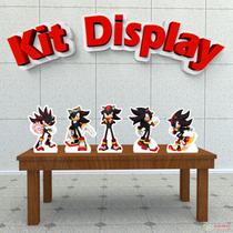 Kit 5 Displays De Mesa Shadow The Hedgehog- IMPAKTO VISUAL