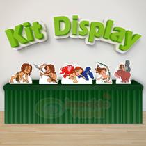Kit 5 Displays De Mesa Tarzan- IMPAKTO VISUAL