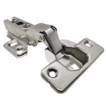 Kit 5 Dobradiça Slow 35 mm Calço Móvel Curva Armários Portas