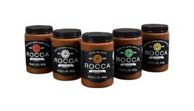 Kit 5 Doce de Leite Rocca Tradicional + Café + Avelã + Coco + Pistache