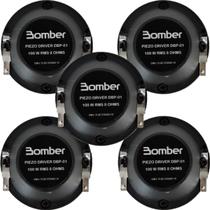 Kit 5 Drivers Bomber DBP01 100W RMS 8 Ohms Para Projetos Automotivos Potentes Som Profissional Plus Kit 5 Drivers Bomber DBP01 100W RMS 8 Ohms Para Projetos Automotivos Potentes Som Profissional Plus