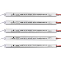 Kit 5 Drivers Slim 3A 12V Até 36W Entrada Bivolt Ip20 Gaya