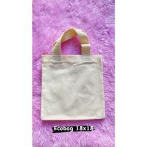 kit 5 Ecobags Pequenas - 100% Algodão kit 5 Ecobags Pequenas - 100% Algodão