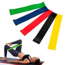 Kit 5 Elásticos Extra Forte Para Exercícios e Treino