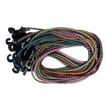 Kit 5 Elasticos Para Bagageiro Carga Moto Carro 1,50 Metro